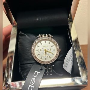 Bebe Gold and Rose Gold Watch new with tags